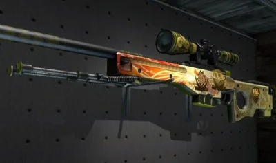 sloniasek - Ten mega rzadki skin AWP Souvenir Dragonlore z autografem Skadoodle w Cou...