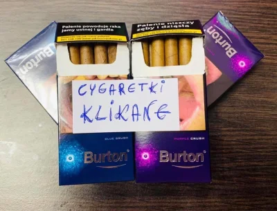 Zarroo - Nowe cygaretki Burton - próbował już ktoś? 
jagoda i mentol
#papierosy #wyko...