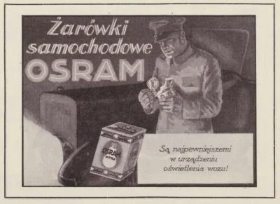 francuskie - Rok 1925 w motoryzacji: - reklama żarówek Osram 
w czasopiśmie Auto. 
...