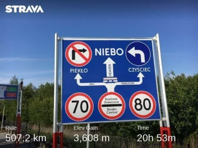 metaxy - > Do mamy na obiad

Dobrze rozpoczął się dzień, bo na 17km potrącił mnie s...