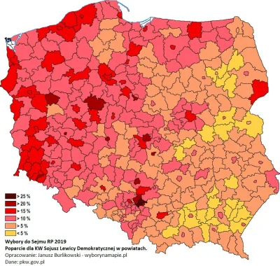 Trelik - @Markus86: Przypomnę tylko wynik lewicy do sejmu w Zagłębiu, najwięcej w Sos...