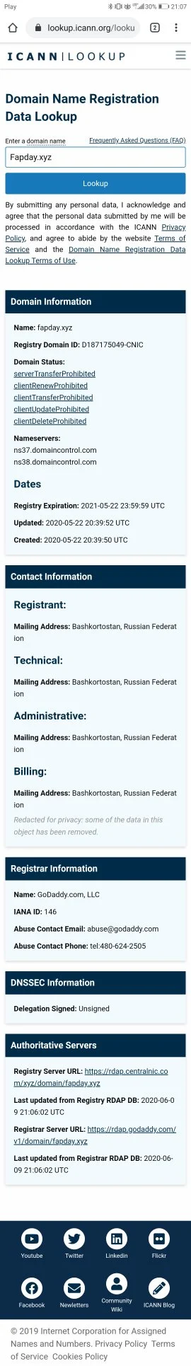 s.....i - @szaloneneutrino ruskie, w maju domena zarejestrowana. Może ktoś zbiera IP ...