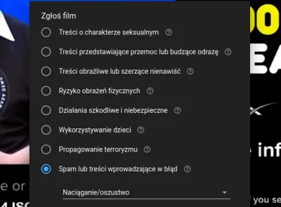 blamedrop - @ekki: YouTube wiadomo syf, ludzie wiadomo gówno - ale można próbować zgł...