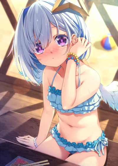 Hajak - #randomanimeshit #anime #virtualyoutuber #hololive #amanekanata #swimsuit #bl...