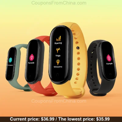 n____S - Xiaomi Mi Band 5 Smart Watch CN - Gearbest 
Kupon: 5FORPEPPER
Cena: $36.99...