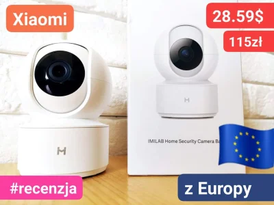 sebekss - szybka recenzja kamery IP Xiaomi IMILAB❗
Tylko 28,59$ (ok 115zł) z Europy❗...