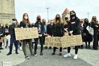 RoMaN_MiKLaS - dlaczego w protestach BLM w Polsce biorą udział wyłącznie płodne julki...