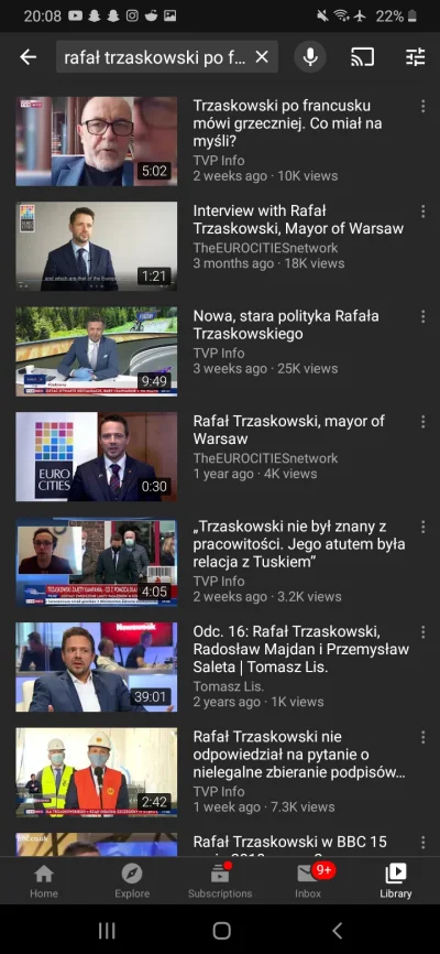 BIALYBUREK - Chciałem zobaczyć jak #trzaskowski mówi no #francuski. 4/7 pierwszych wy...