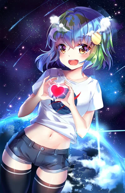 Merli20 - #earthchan jest naprawdę ładna (｡◕‿‿◕｡)
#randomanimeshit #anime