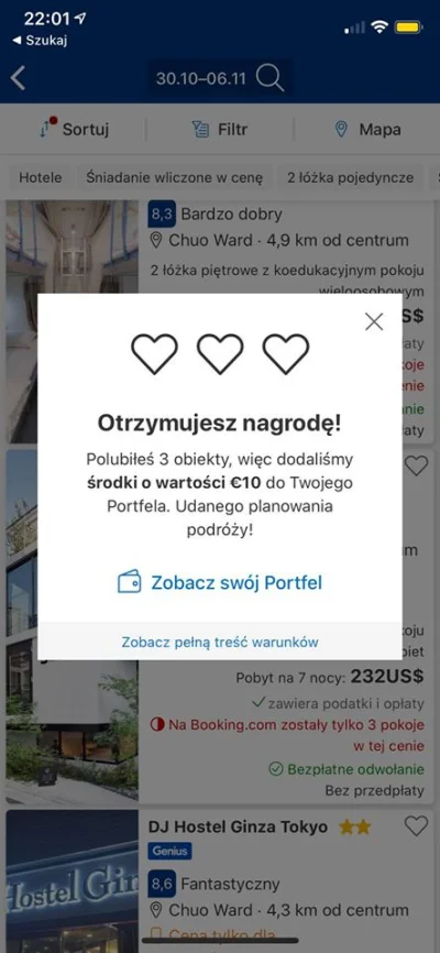 Booking-Taniej - #booking rozdaje 45 zł na kolejne rezerwacje do wirtualnego portfela...
