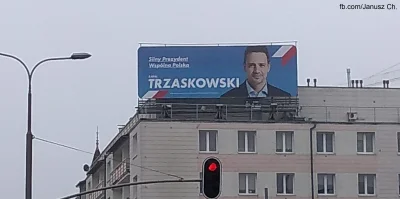 januszztrojmiasta - Paczcie, Kidawa - Trzaskowski "powiesił się" na billboardzie, pię...