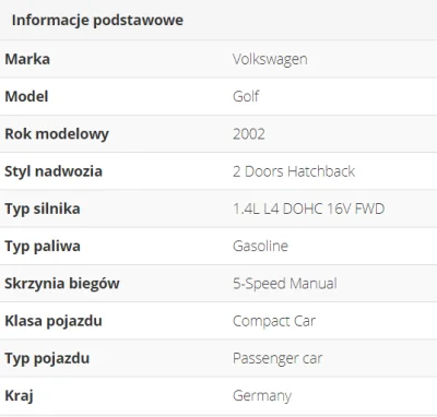 ManiacTeam - > WVWZZZ1JZ2W480121

@niebenben: Na pewno tam TDI siedzi i był od nowo...