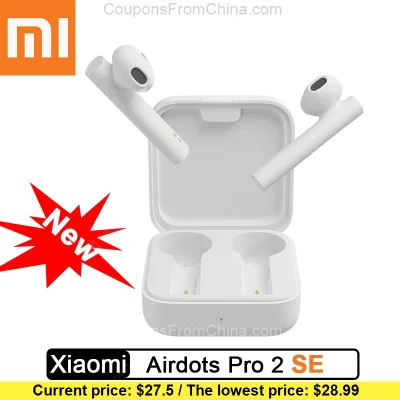 n____S - Xiaomi Airdots Pro 2 SE Earphones - Gearbest 
Kupon: C4CAD3B69B627000
Cena...