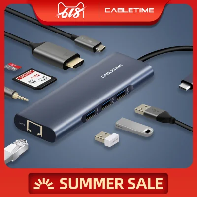 cebula_online - W Aliexpress
LINK - CABLETIME USB C HUB Type C to Multi USB 3.0 HDMI...