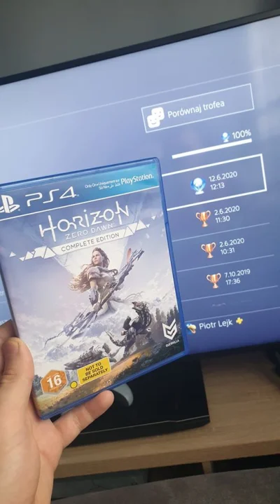 wAlecznapalka69 - No i MYK !!!
55 tytuł i 27 platyna do kolekcji !!!!
Horizon Zero ...