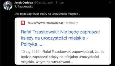 kezioezio - Kolejna miernota PiSowska, która uważa, że niezapraszanie klechy na urocz...