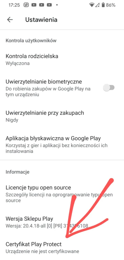 Larsberg - @Vintagee O to mi chodziło. Ja też mam PixelExperience i problem z certyfi...