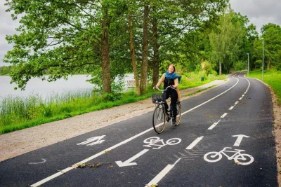 projektjutra - Ścieżka rowerowa w Szwecji. Tak powinno budować się ścieżki! Z dala od...