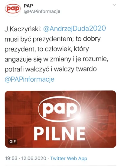 Mateusz - P I L N E !!1!!!!11!!! To jest PAP czy agencja Manastarskiego z #tvpis #pol...