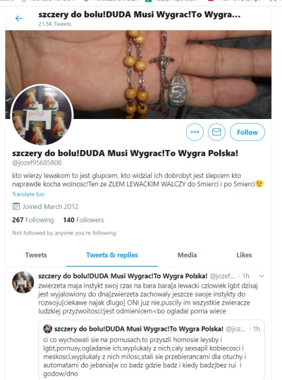 tweety01 - Czy ktoś mi wytłumaczy, skąd się biorą tacy ludzie?

Tylko dziś ponad 50...