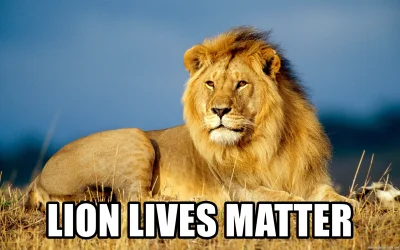 Herushingu - #lionlivesmatter