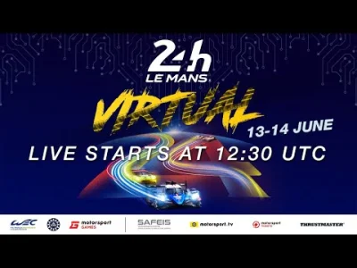 Plupi - Już dzisiaj o 14:30 start pierwszego, oficjalnego, wirtualnego 24h Le Mans!
...