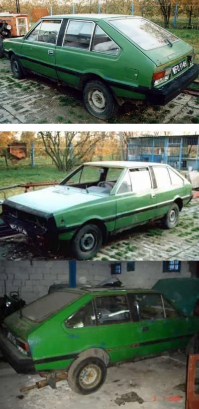 SonyKrokiet - zielone coupe