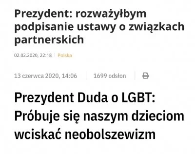 Xianist - Przy okazji zapytam: która wersja andrzeja d. jest prawdziwa?
Źródło: @Tyg...