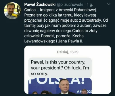 falszywyprostypasek - Andrzej Duda dba o renomę Polski tak, jak przestrzegał Konstytu...