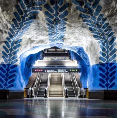 Tensnake - Metro w Sztokholmie
#ciekawostki