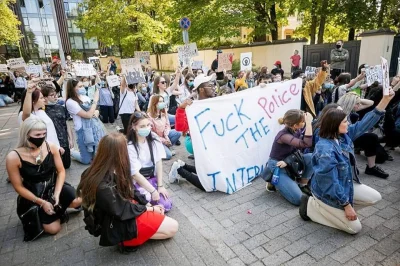 ramzes8811 - Protest BLM, bodajże na Litwie jeśli się nie mylę.
Większość protestów ...