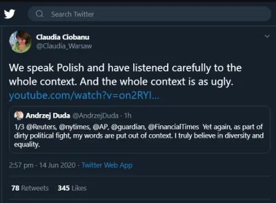 artpop - @k1fl0w: Inna korespondentka dla The Guardian: "Mówimy po polsku i uważnie w...