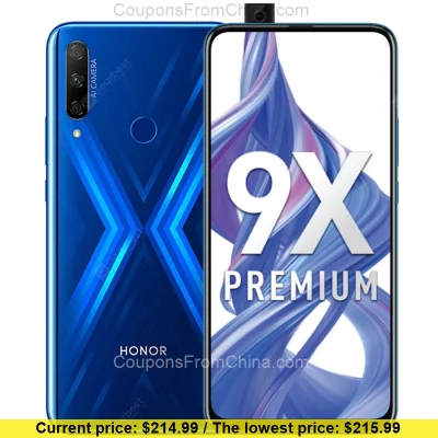 n____S - HUAWEI Honor 9X 6/128GB Global - Gearbest 
Cena: $214.99 (848,11 zł) / Najn...