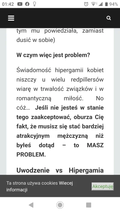 Januszex_sa - Odpowiedź gościa od "uwodzenia" na problemy Mirków...