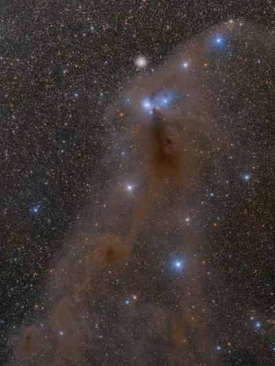 Atreyu - @lurkujacy: jakby ktoś był ciekawy to mgławica NGC 6729 i nawet bez dodanego...
