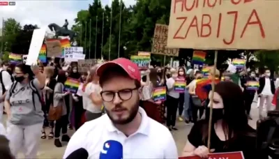 r.....6 - OMG, właśnie się zaczyna dramat. Aktywiści LGBT z Warszawy pojechali za Dud...