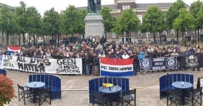 D.....r - Ado Den Haag&Feyenoord stanęli ramię w ramię podczas obrony pomników i w po...