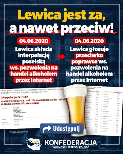 Volki - Lewica odrzuciła poprawkę PSLu, umożliwiającą przedsiębiorcom sprzedaż alkoho...