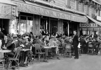 tadocrostu - Co prawda zdjęcie czarno BIAŁE ale to ten słynny Paryż, miasto sztuki i ...