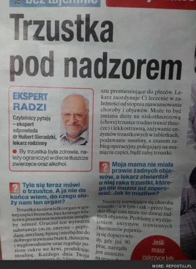 jednorazowka - Przecież to jest ekspert dr Hubert Sieradzki!