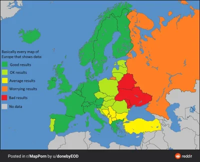 Mawak - Porównanie czegokolwiek w krajach Europejskich ( ͡° ͜ʖ ͡°)


#mapporn #map...