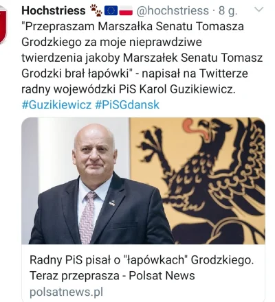 penknientyjerz - Tak wygląda pan chojrak Karol Guzikiewicz radny PiS