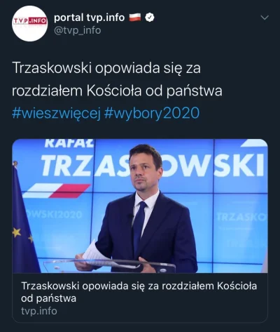 Kolodziej - Czyżby Pereira miał przecieki z sondaży i zaczął robić kampanię #trzaskow...