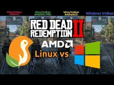 q.....n - O ile na kartach Nvidii, wydajność Red Dead Redemption 2 jest większa na Wi...