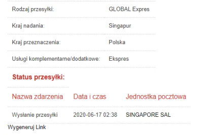 kisiel23 - Paczka z singapuru ruszyła pocztą polską, czy będzie oclona? jeżeli tak, t...