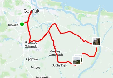pek0s - @do_porzygu: jedziesz do Pruszcza (jakies 10 km), tam odbijasz w lewo na Żuła...