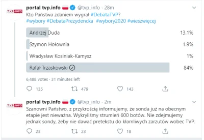 harnassv - XDDDD
https://twitter.com/tvpinfo/status/1273338148534259713
#debata #po...