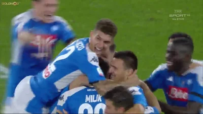 Minieri - Milik strzela decydującego karniaczka na 4:2 i Napoli wygrywa Puchar Włoch
...