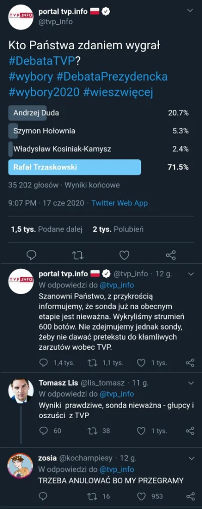 Tony76 - #tvpis #tvpisinfo #propaganda #Adrian #Duda #debata #wybory #prezydent #pols...