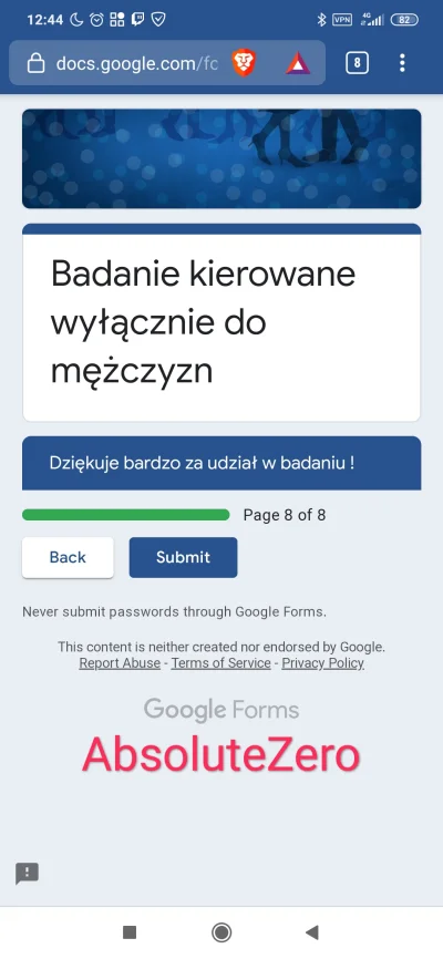 AbsoluteZero - @hissdz: w imię nauki! Dd